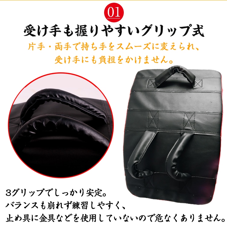 ビッグミット 打撃ミット 空手 キックボクシング 武道 総合格闘技 トレーニング ストレス解消 運動不足 初心者 上級者 de087 - 画像 (5)