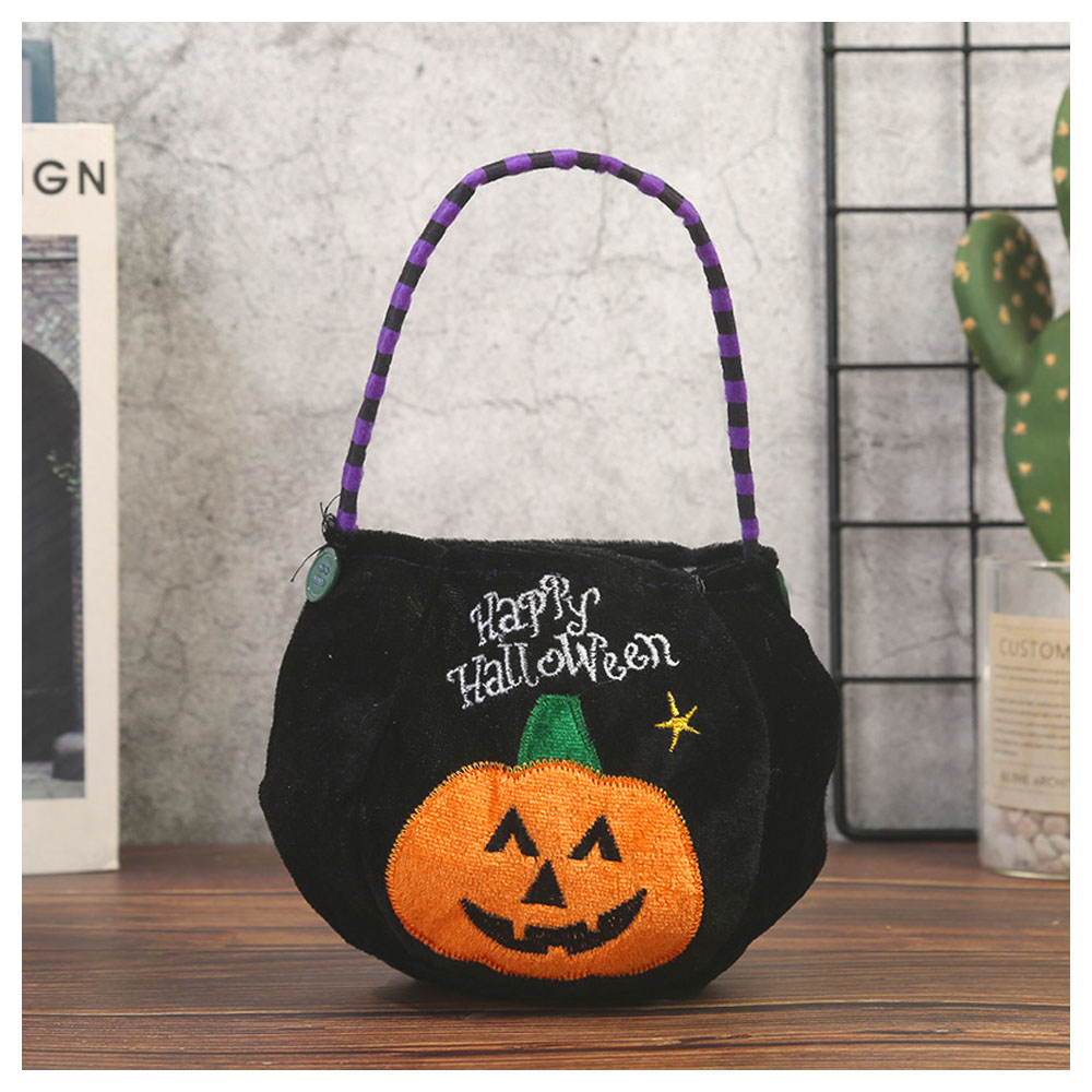 ハロウィンキャンディバッグ ハロウィンお菓子入れバッグ 小物入れ おしゃれ 可愛い お化け ハロウィンデコ ハロウィングッズ トリックオアトリート W-17 - 画像 (8)