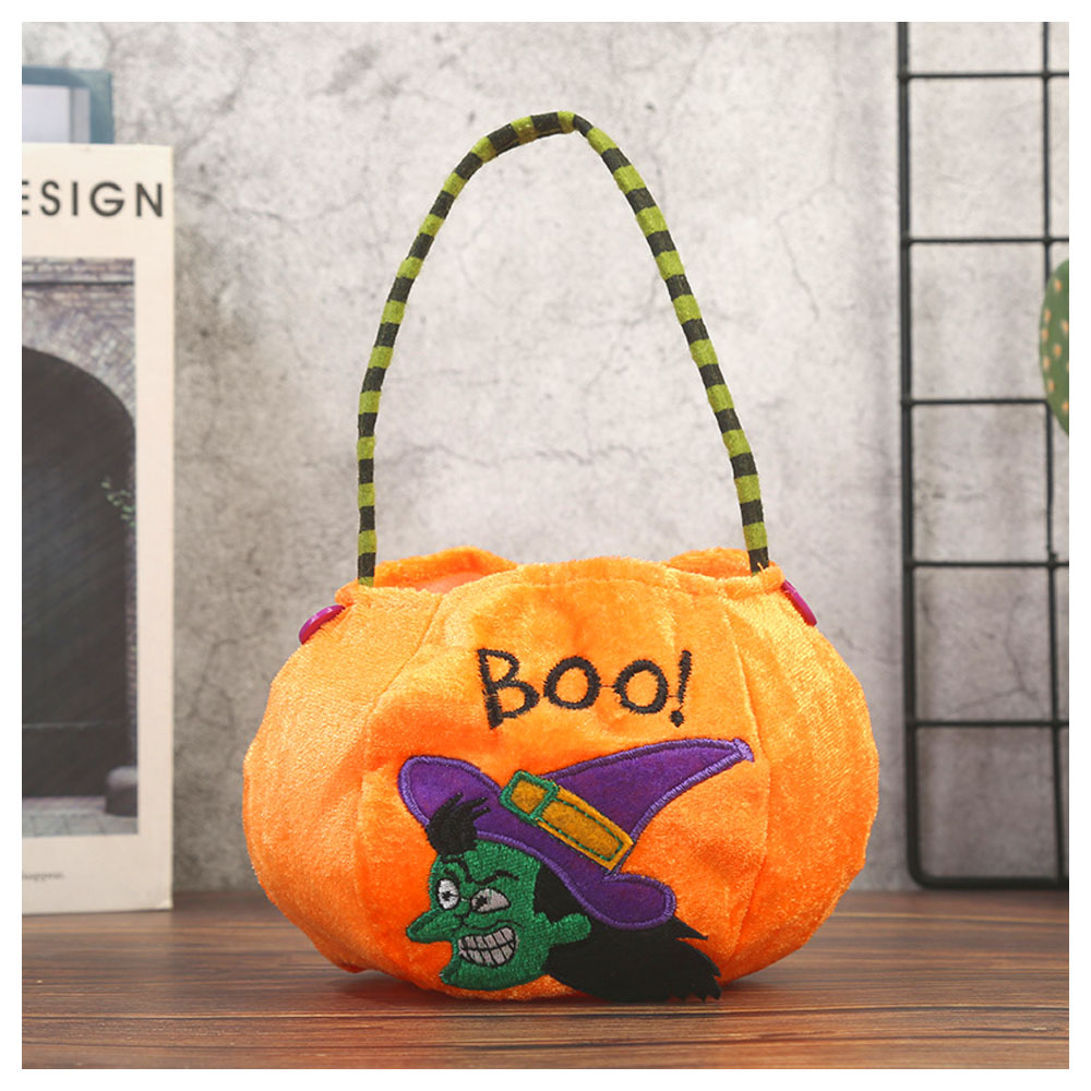 ハロウィンキャンディバッグ ハロウィンお菓子入れバッグ 小物入れ おしゃれ 可愛い お化け ハロウィンデコ ハロウィングッズ トリックオアトリート W-17 - 画像 (9)