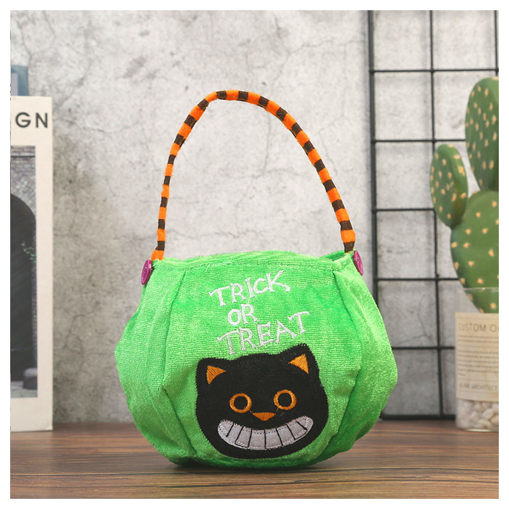 ハロウィンキャンディバッグ ハロウィンお菓子入れバッグ 小物入れ おしゃれ 可愛い お化け ハロウィンデコ ハロウィングッズ トリックオアトリート W-17 - 画像 (6)